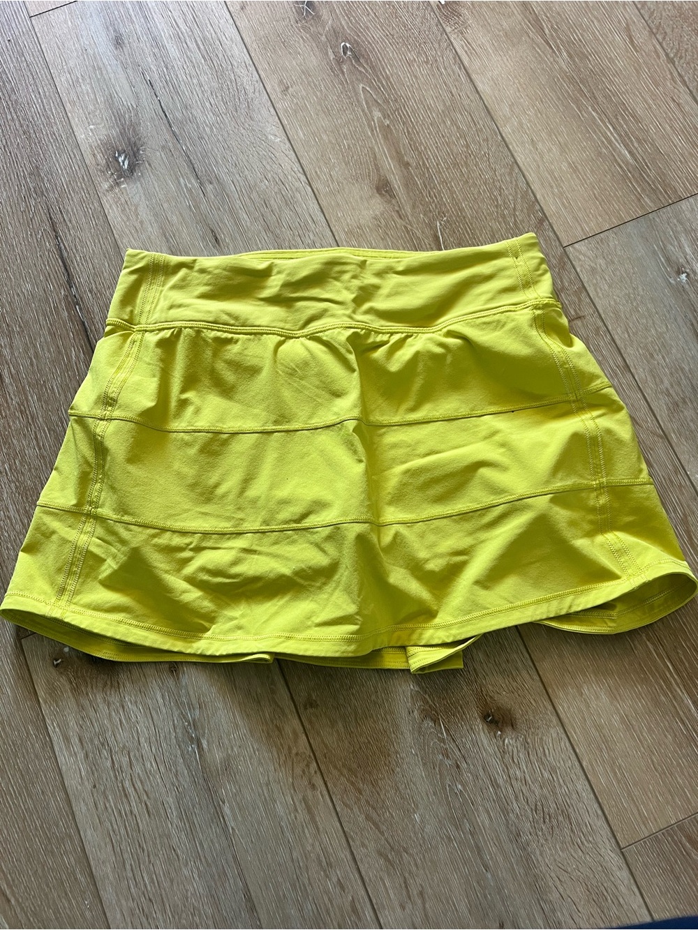 lululemon athletica Yellow Athletic Skort